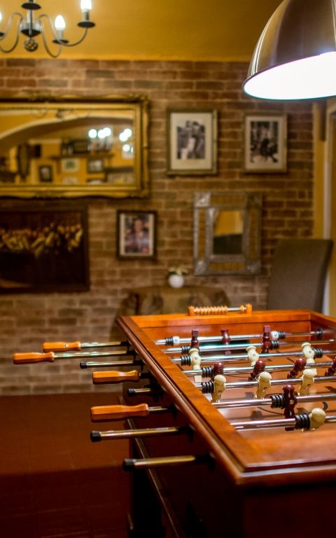 Stolní fotbal masivní dřevo