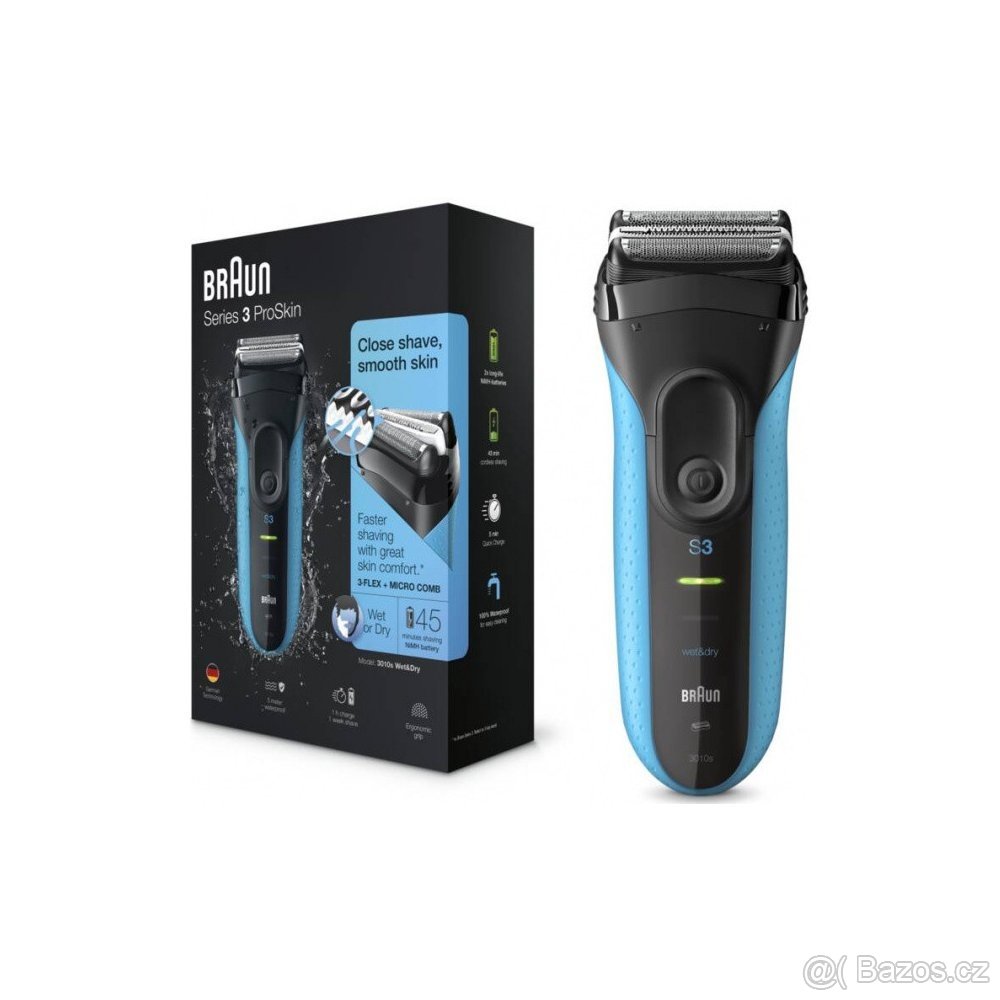 Holící strojek Braun 3 proskin 3010s