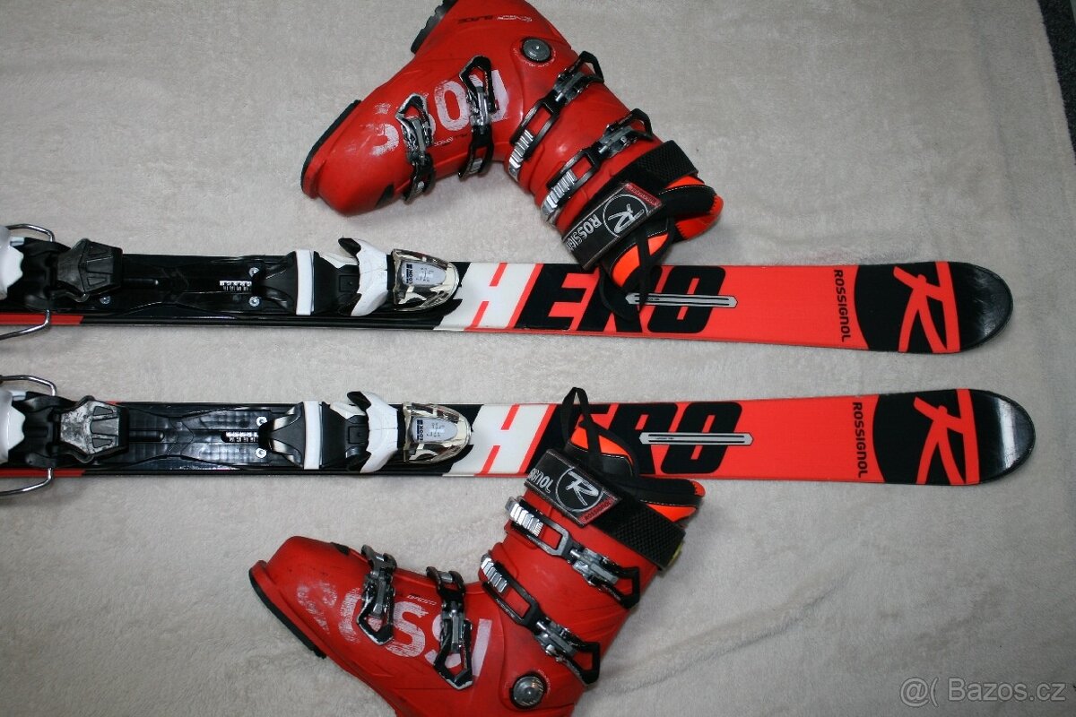 lyže Rossignol Hero multievent 160 cm, drevene jadro