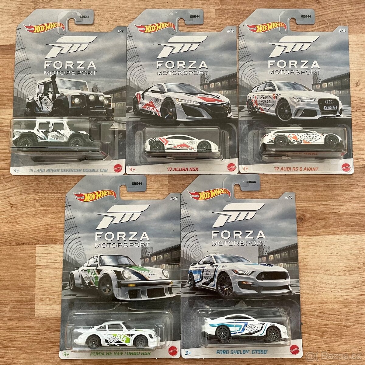 HotWheels sada Forza Motorsport