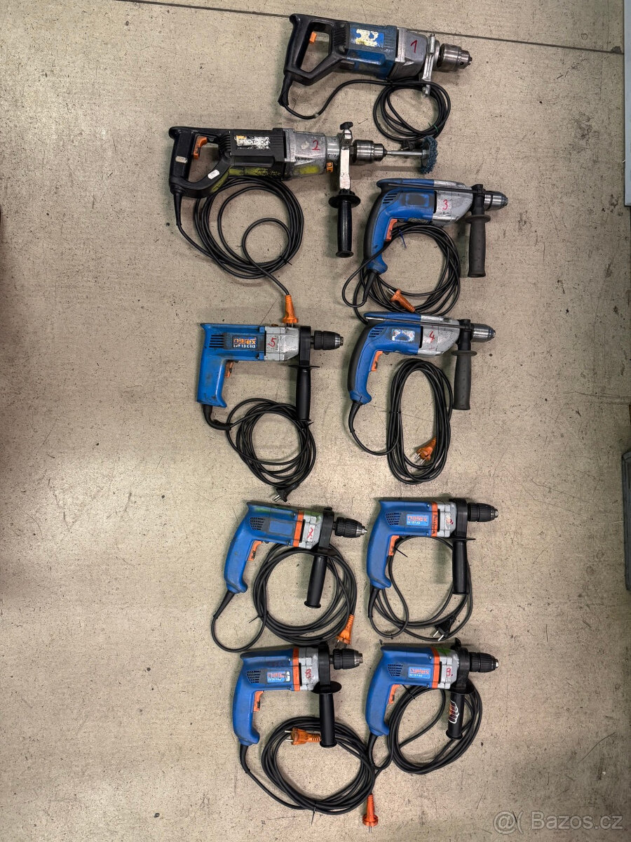 Elektrické ruční vrtačky