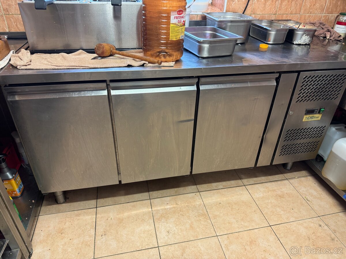 Chladicí stůl nerez bez desky