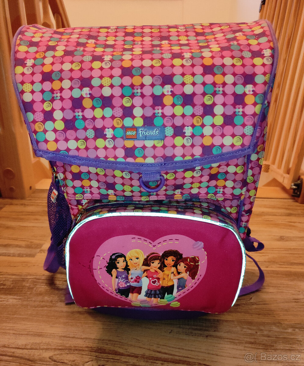 ŠKOLNÍ AKTOVKA/BATOH Lego Friends
