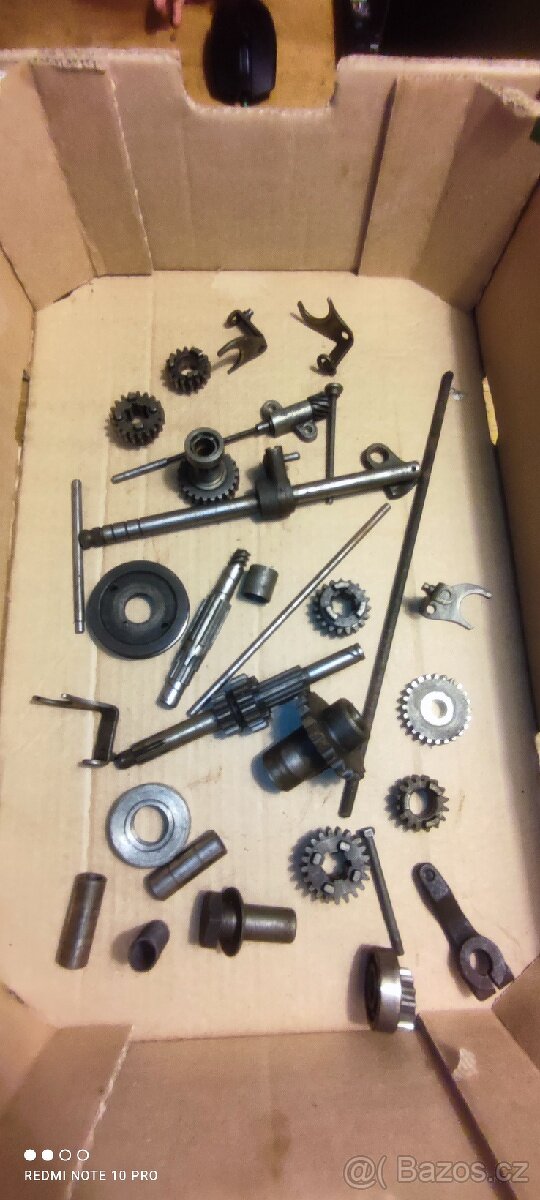 dily motoru cena za kus 100 kc min 5 ks libovolny vyber