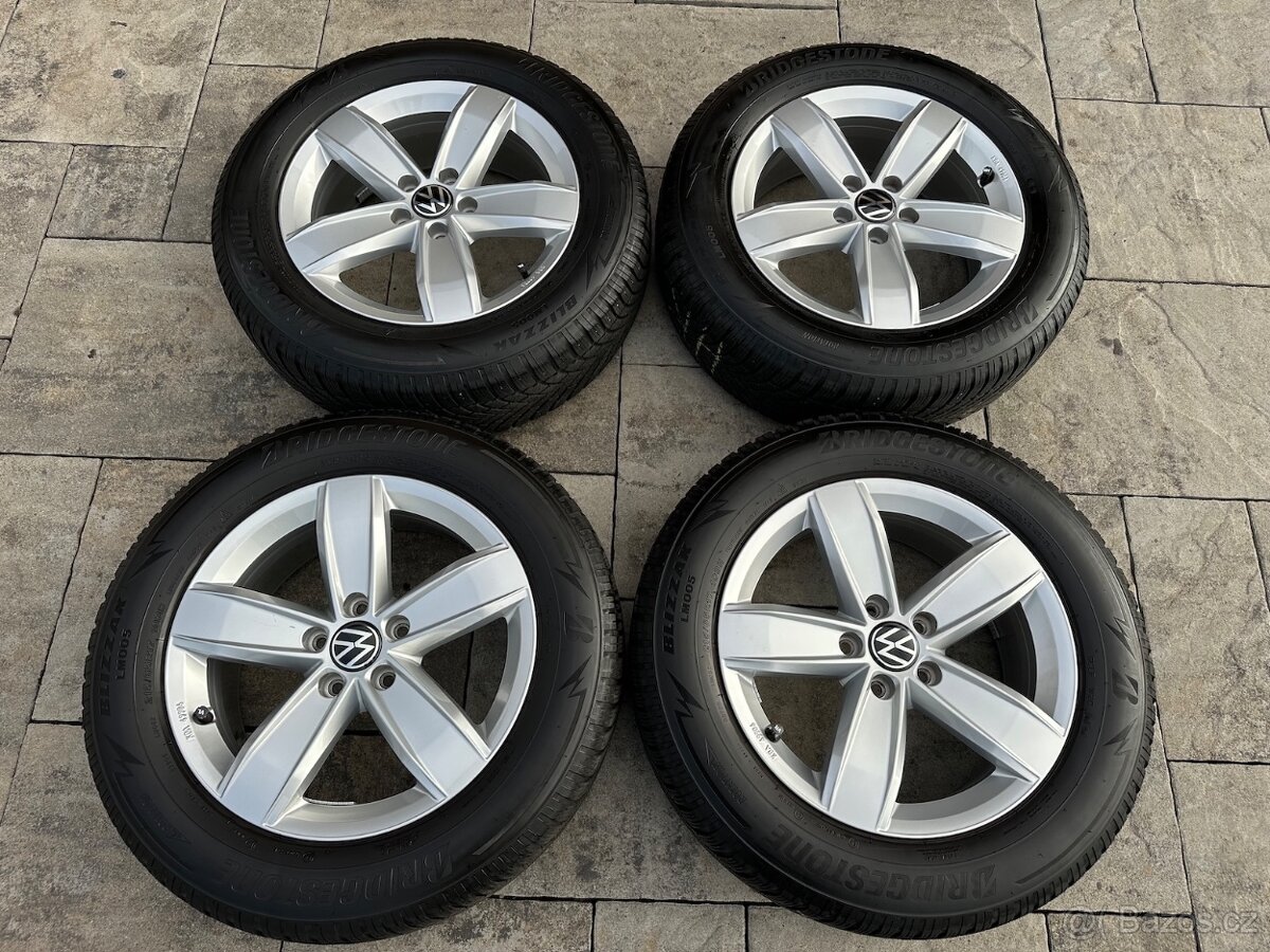 Zimní sada ALU kol na VW, Škoda, Seat 215/65/R17