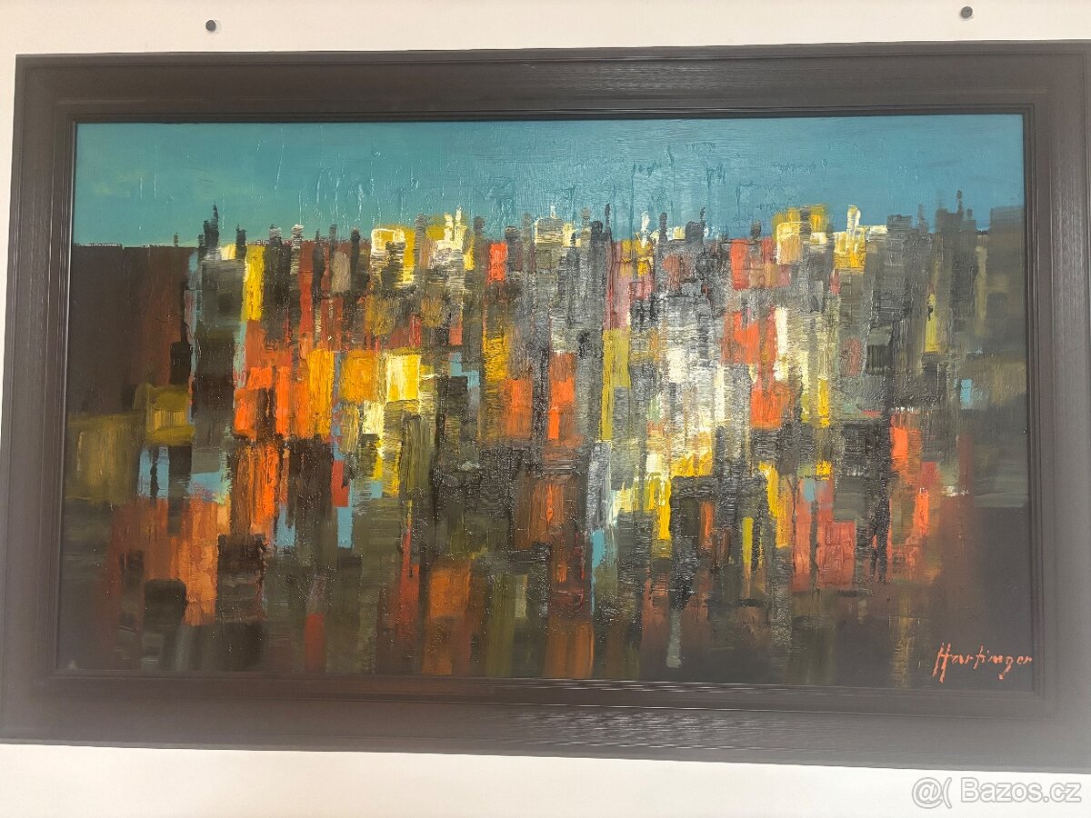Obraz "Město" - Ilja Hartinger