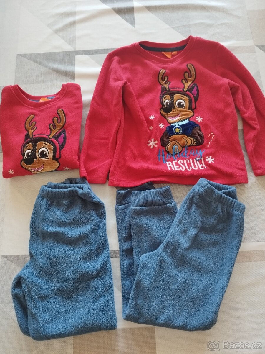 Pyžamo dětské zimní vel 110