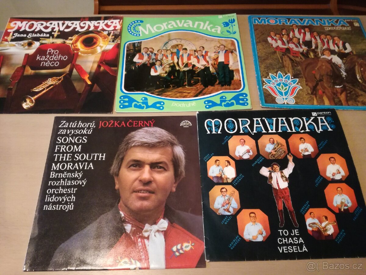 LP desky Moravanka Černý Slabák
