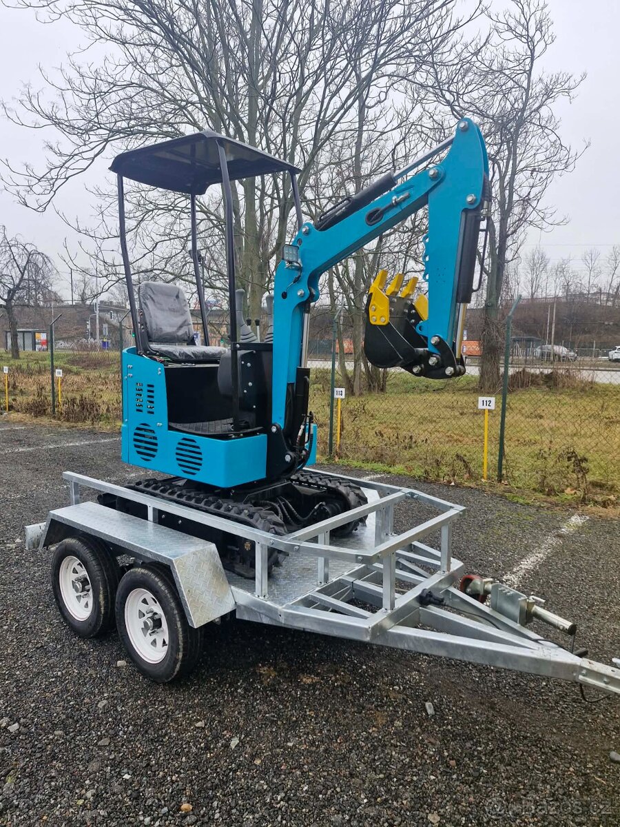 Minirypadlo + přívěsný vozík