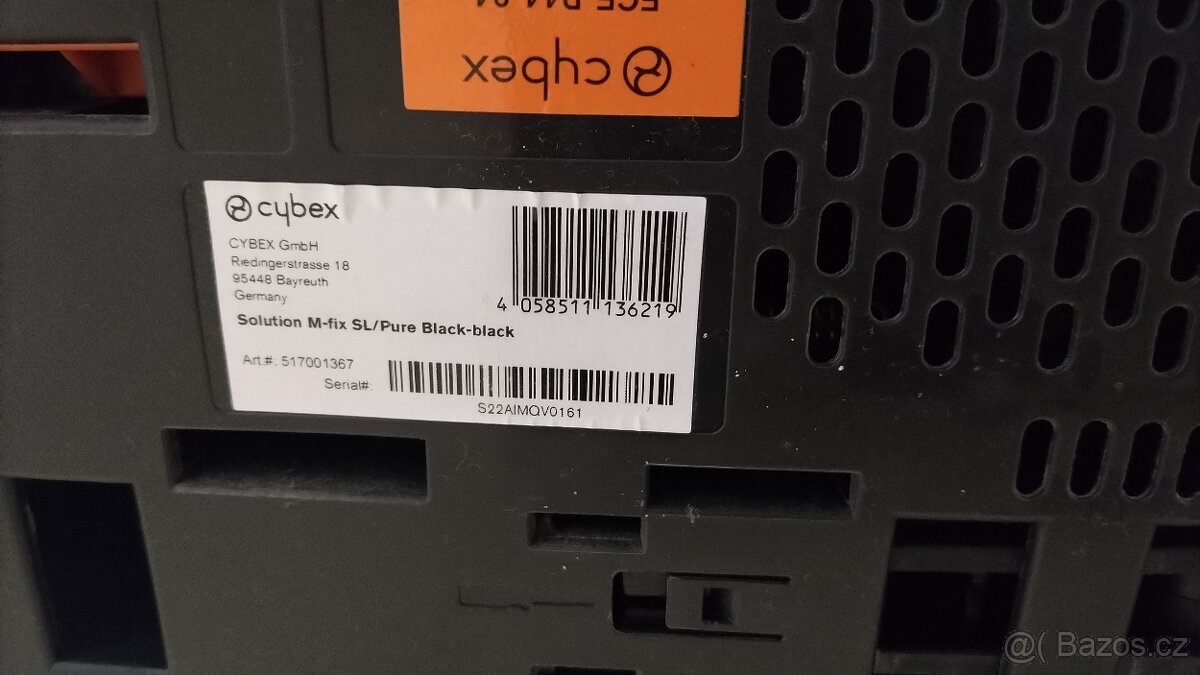 Cybex Solution M-fix 15-36 kg