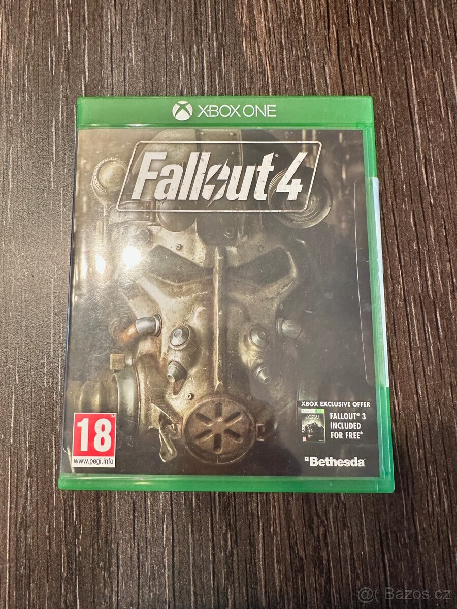 Fallout 4, XBOX ONE + Fallout 3 licence.