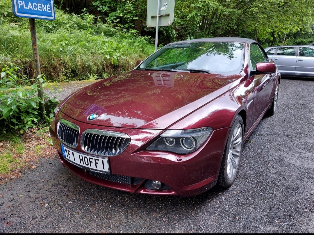 BMW 650i cabrio manual