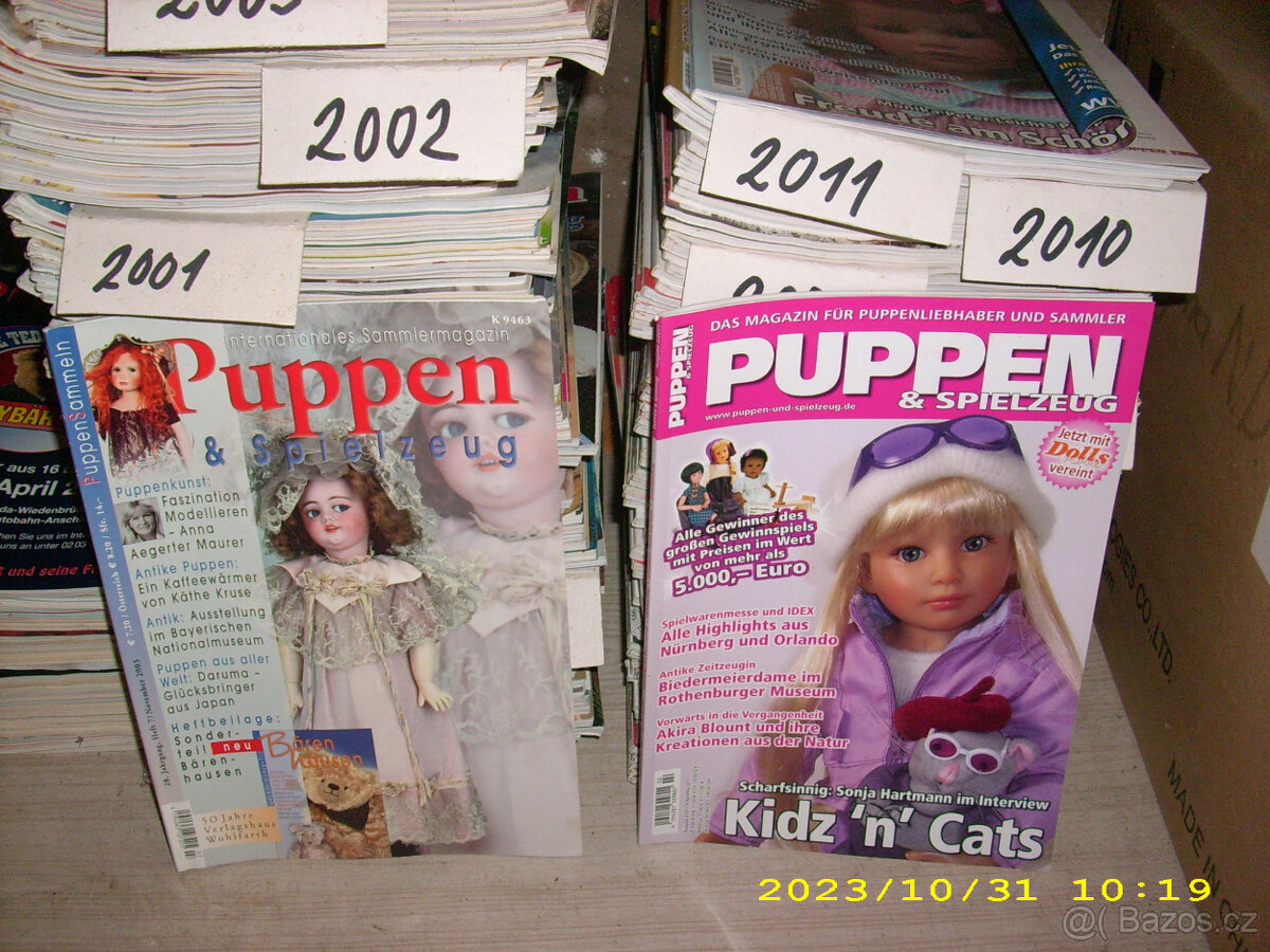 Časopis Puppen Německé /panenky