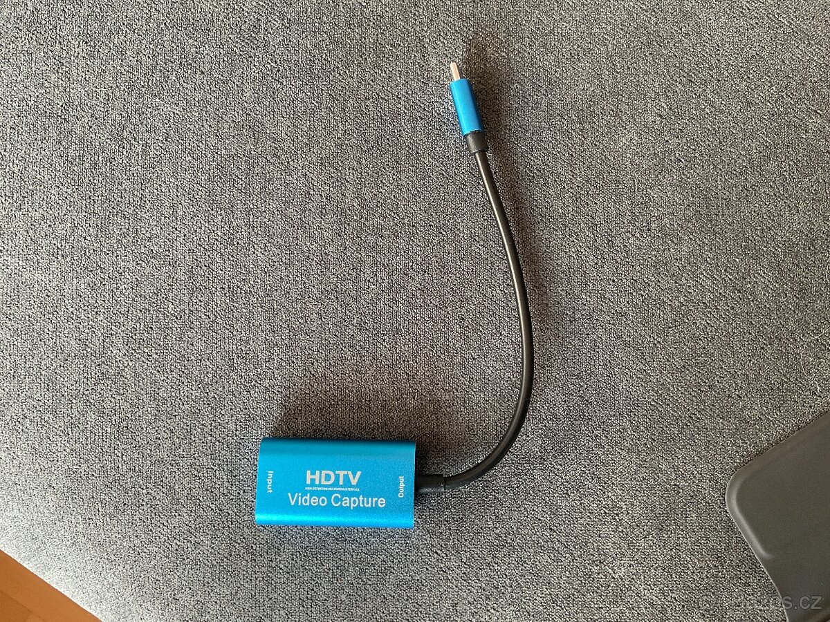 Záznamová karta HDMI -> USB-C