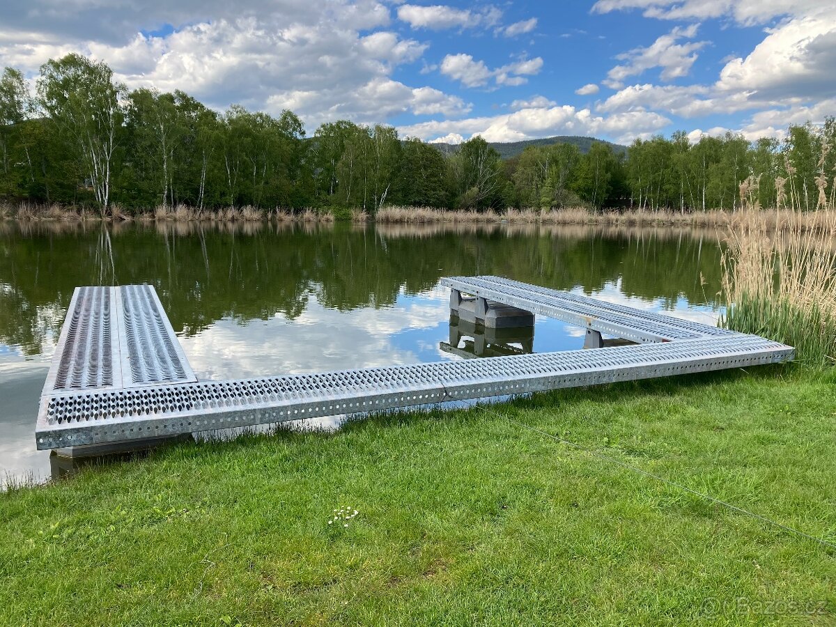 Pozinkované plovoucí molo