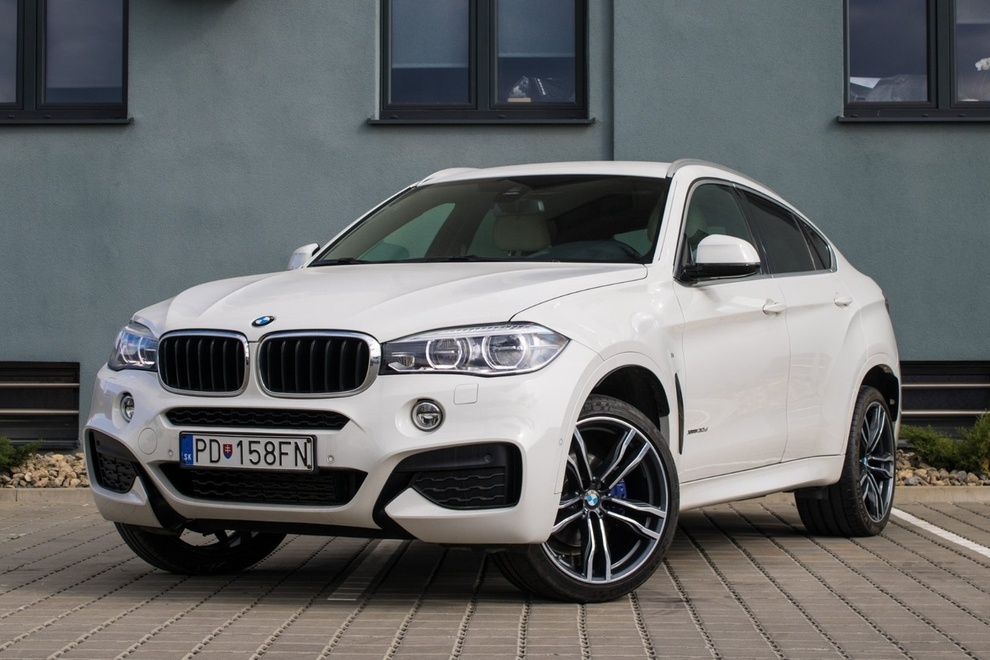 BMW X6 xDrive 30d M packet so ZÁRUKOU (odp. dph)