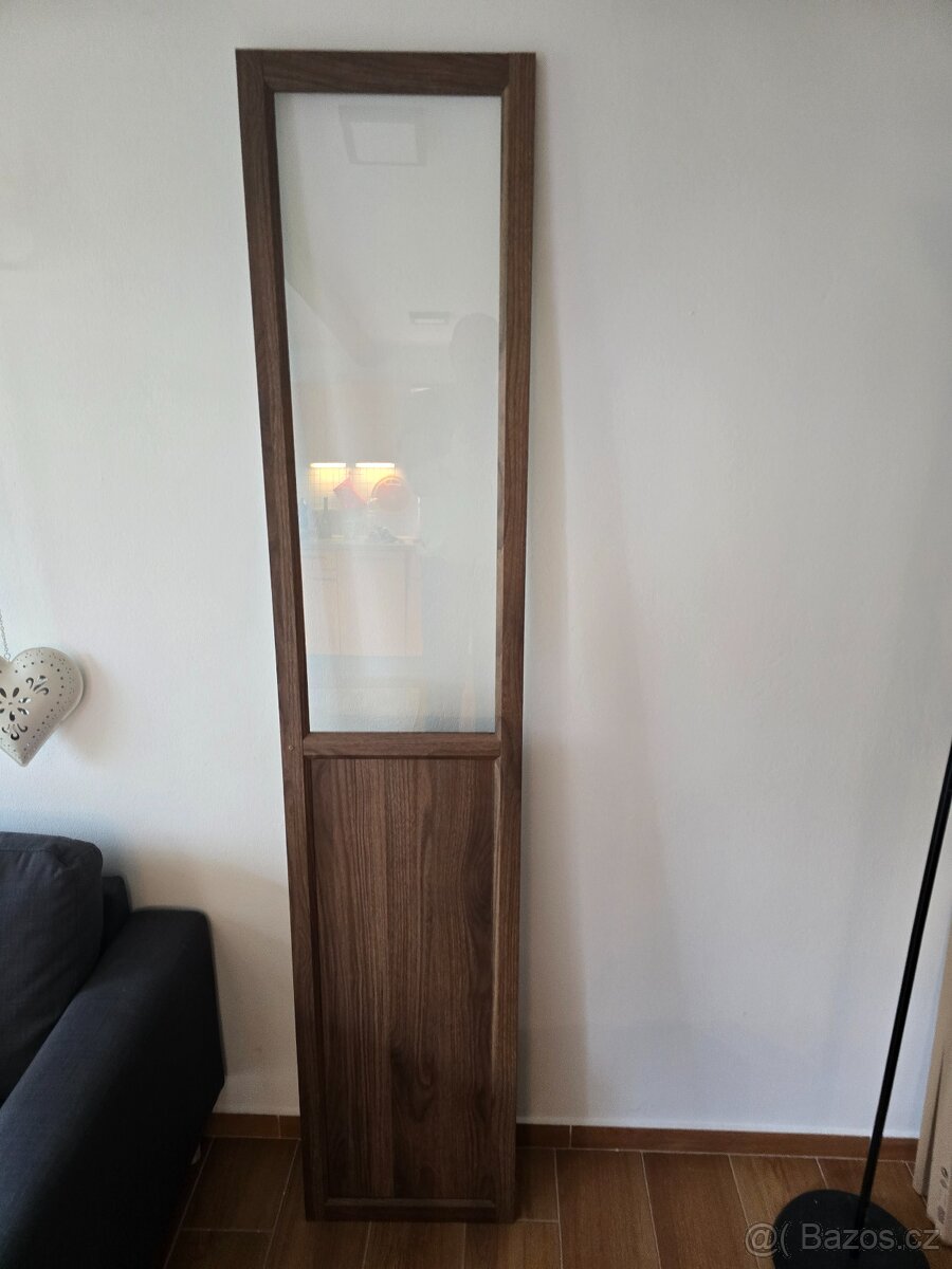 Ikea  Oxberg - dveře knihovny - ořech