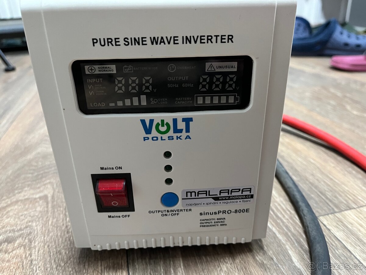 UPS VOLT polska sinusPRO-800E čistý sinus