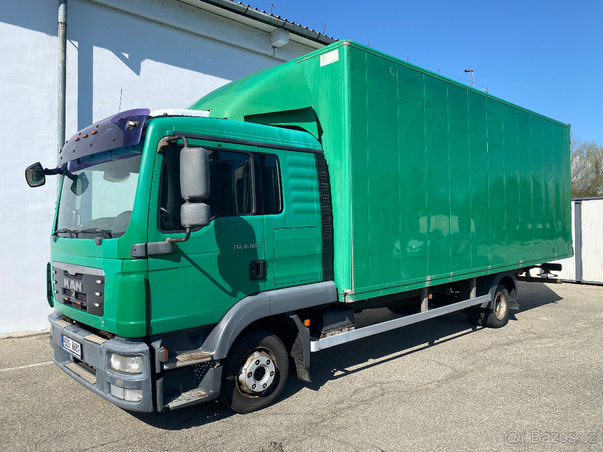 MAN TGL 8.180 SKŘÍŇ 17 palet