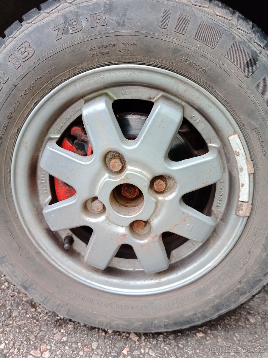 ALU kola 4x100 Felicia R13