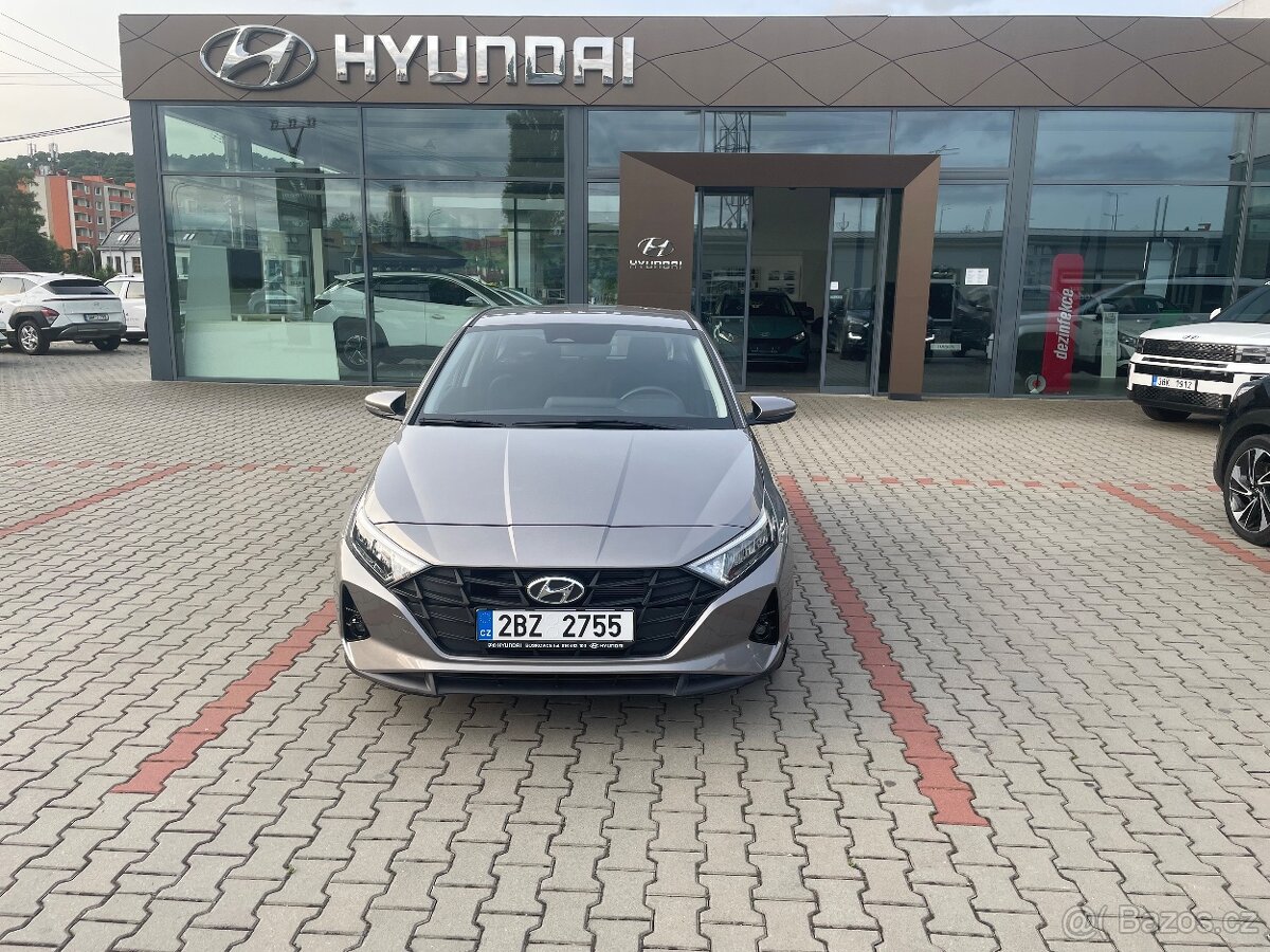 Hyundai i20, 1,2i 62kW, 1.maj. ČR, pouze 6700km -TOP STAV -