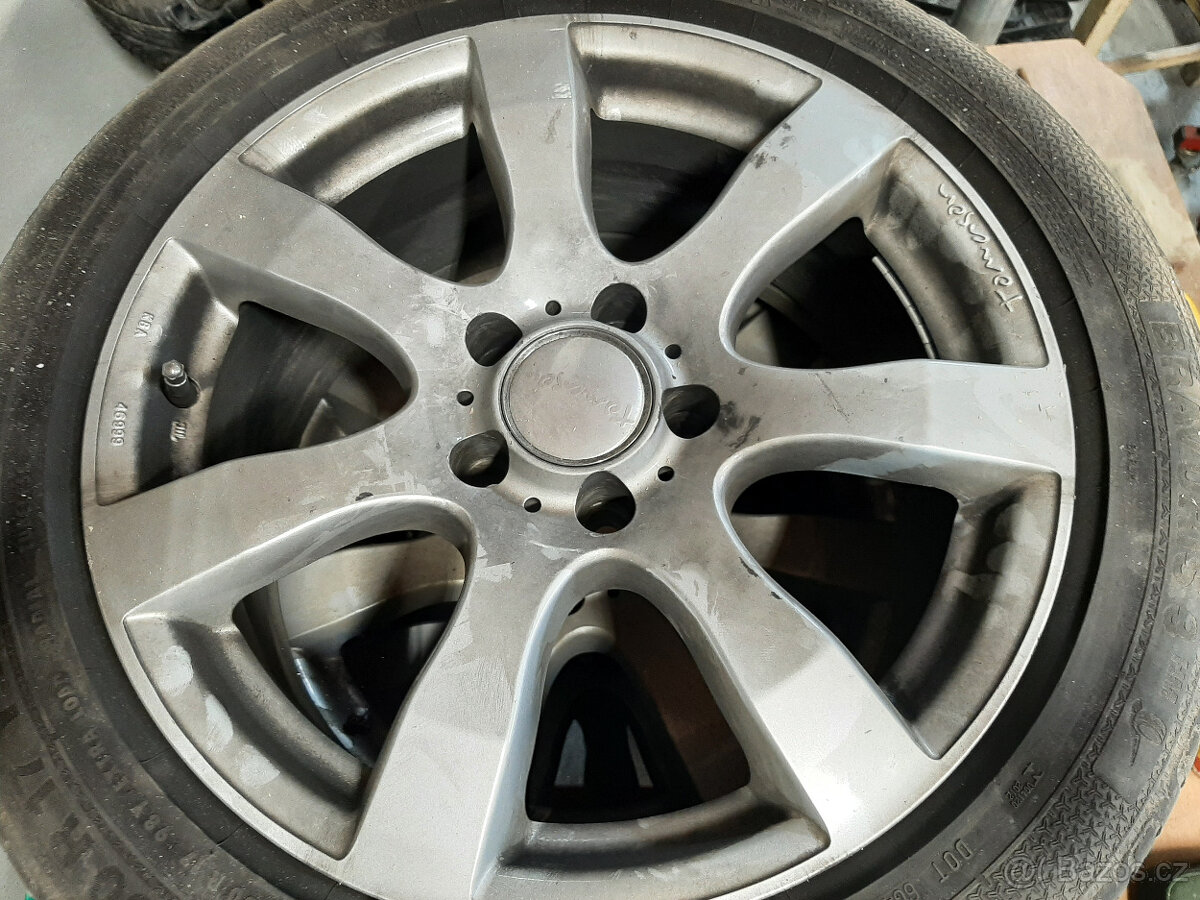 VW Tomason 17 spec. + Pneu + šrouby.