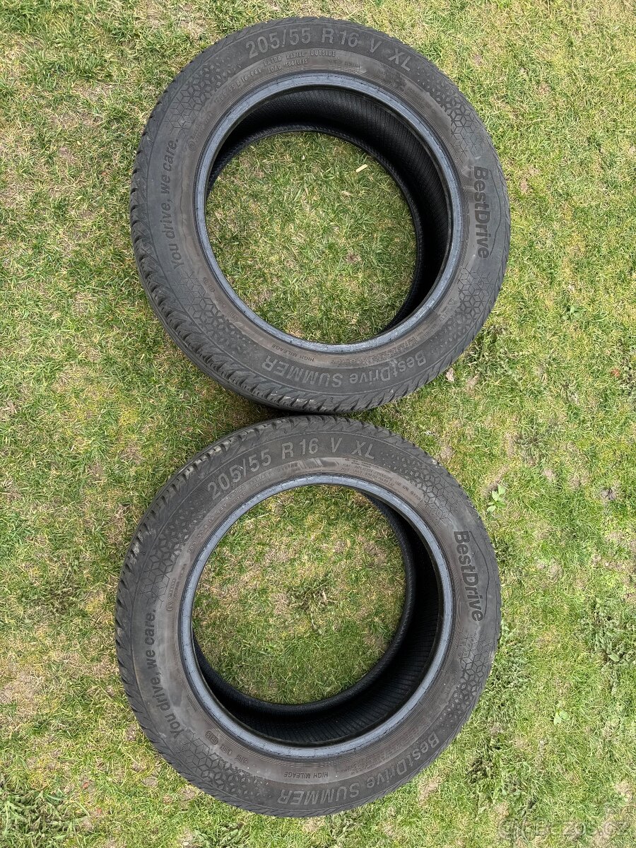 Pneumatiky 205/55 R16