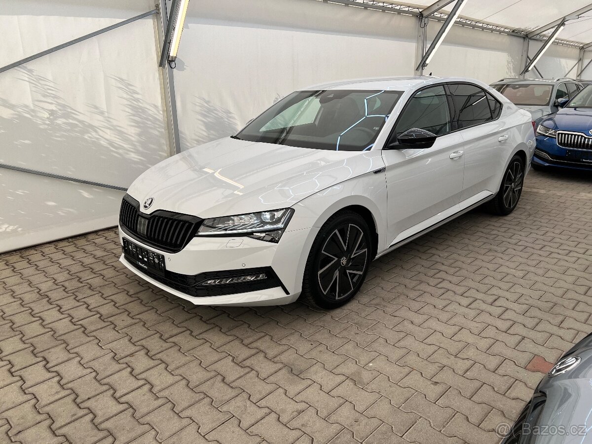 Škoda Superb III sedan 2.0TDi,110kW,DSG,Sportline,2023,22TKM
