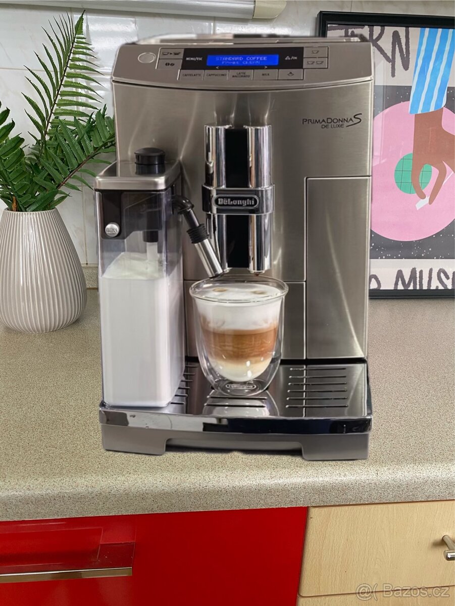 Automatický kávovar Delonghi Primadonna S + návod