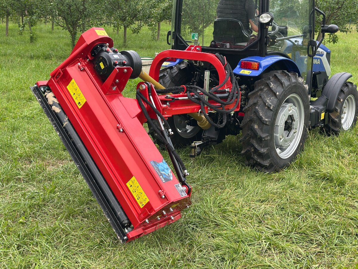 Příkopový mulčovač za traktor