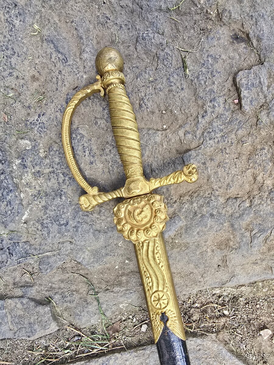 KRÁSNÝ STARY DRAŽNÍ KORD/ ŠAVLE- SOLINGEN VZOR 1891