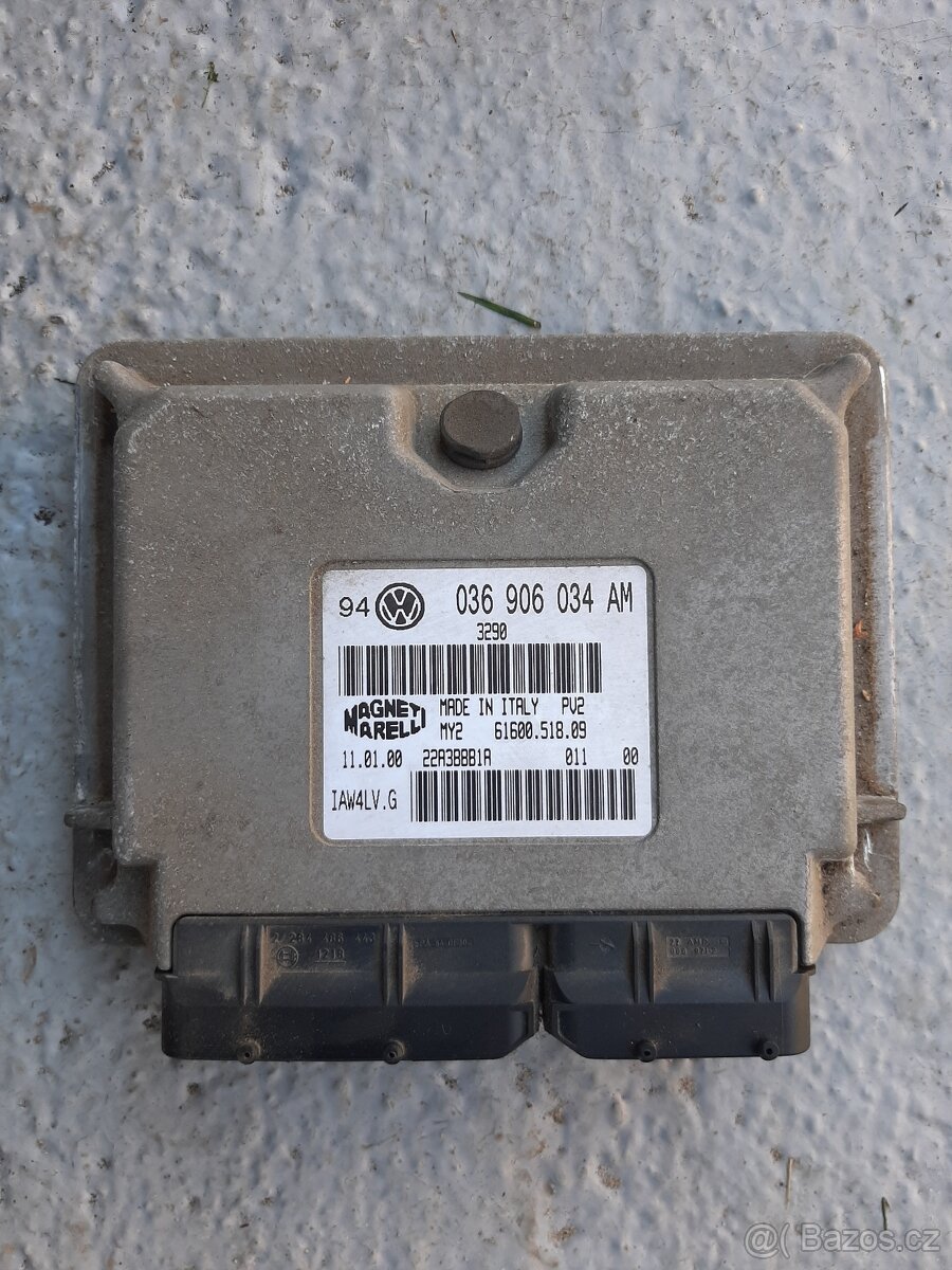 ŘJ motoru-ECU VW Golf 4, 1.6, 77kW