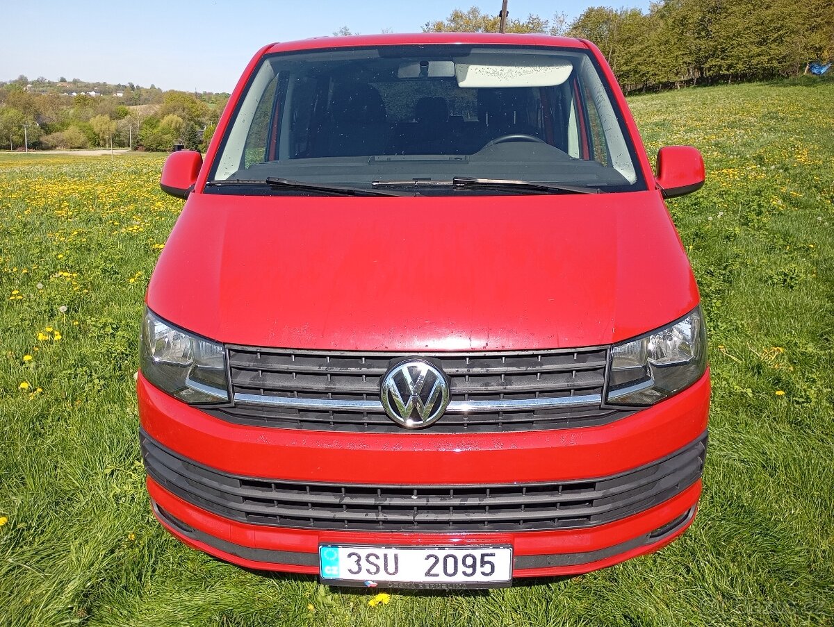 VW Transporter T6 2.0TDI LONG 8 míst koupeno nové ČR