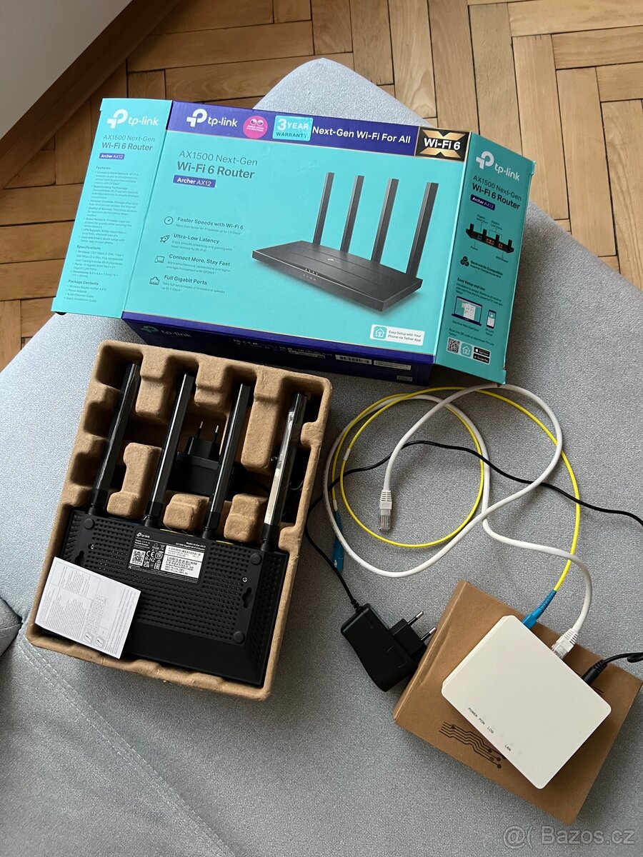 Router TP-Link Archer 12 + Huawei HG8310M