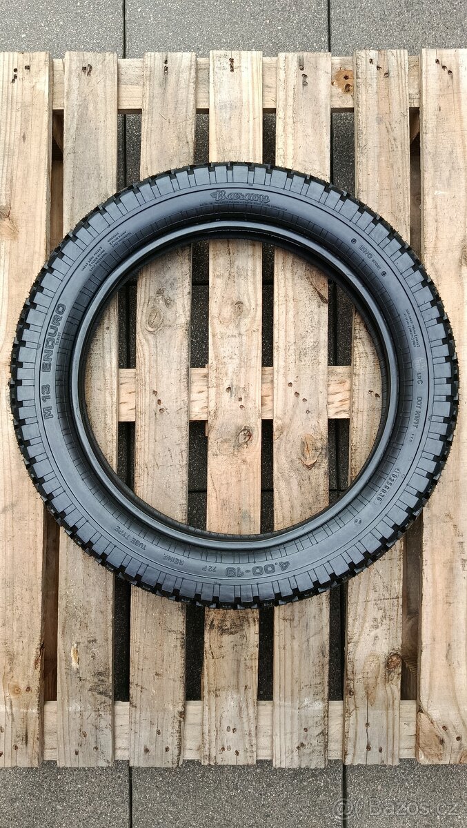 Barum 4,00-19 M13 ENDURO Made in CZECHOSLOVAKIA