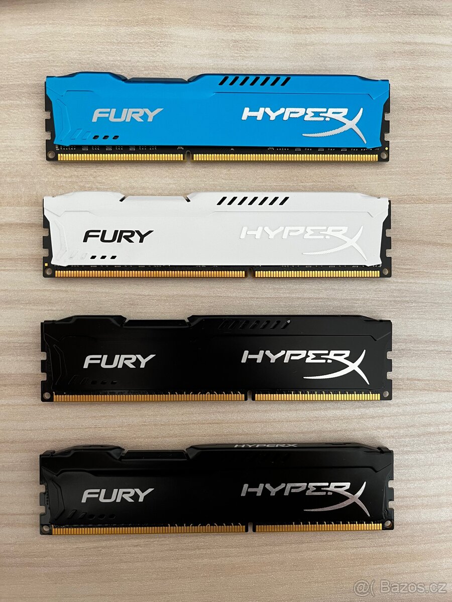 Kingston HyperX DDR3 RAM – 24 GB (2x 8 GB, 2x 4 GB)