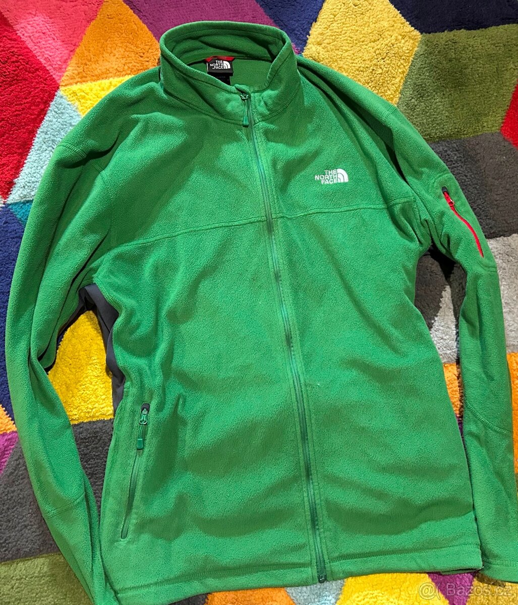 THE NORTH FACE FLEECE PÁNSKÁ OUTDOOR PROFI BUNDA XXL