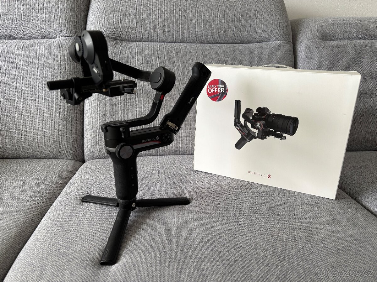 Weebill S + TransMount zoom/focus + SmallRig grip