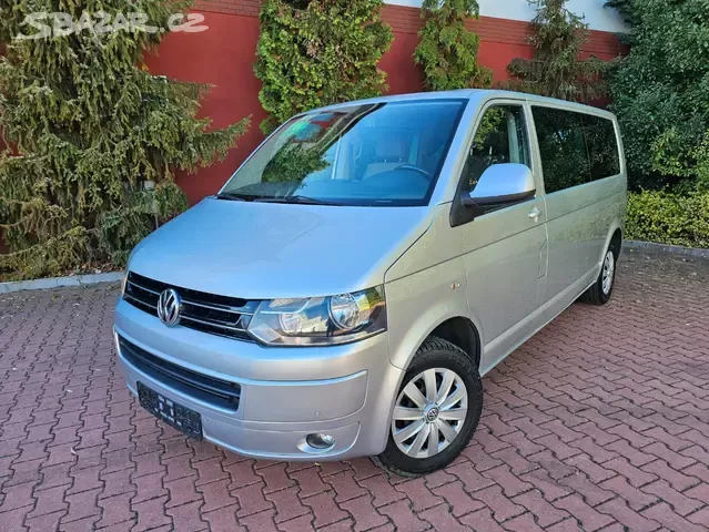 VW T5 Caravelle 2.0TDI 103kW,4x4,Long,Tažné,Webast,7.Sedadel