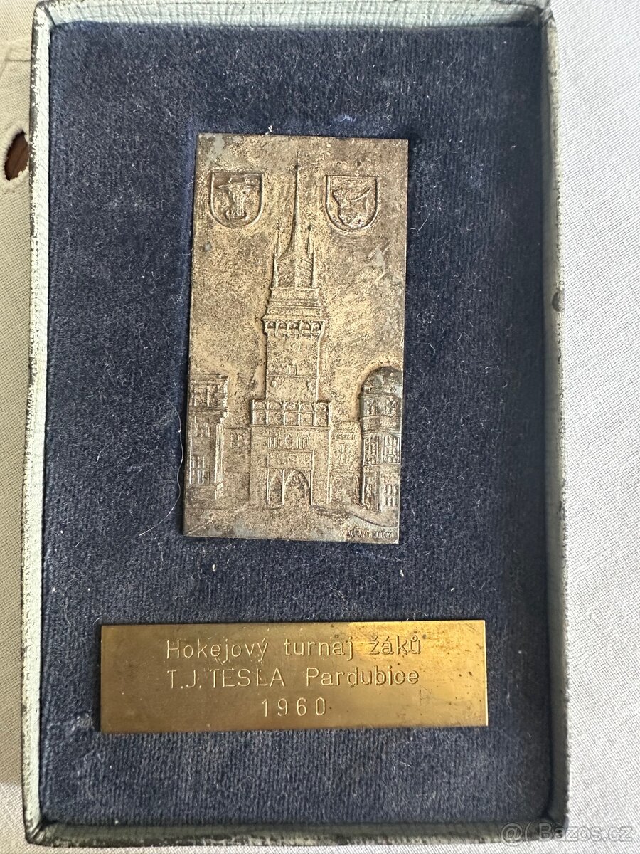 Stará Pamětní medaile 1960 hokej