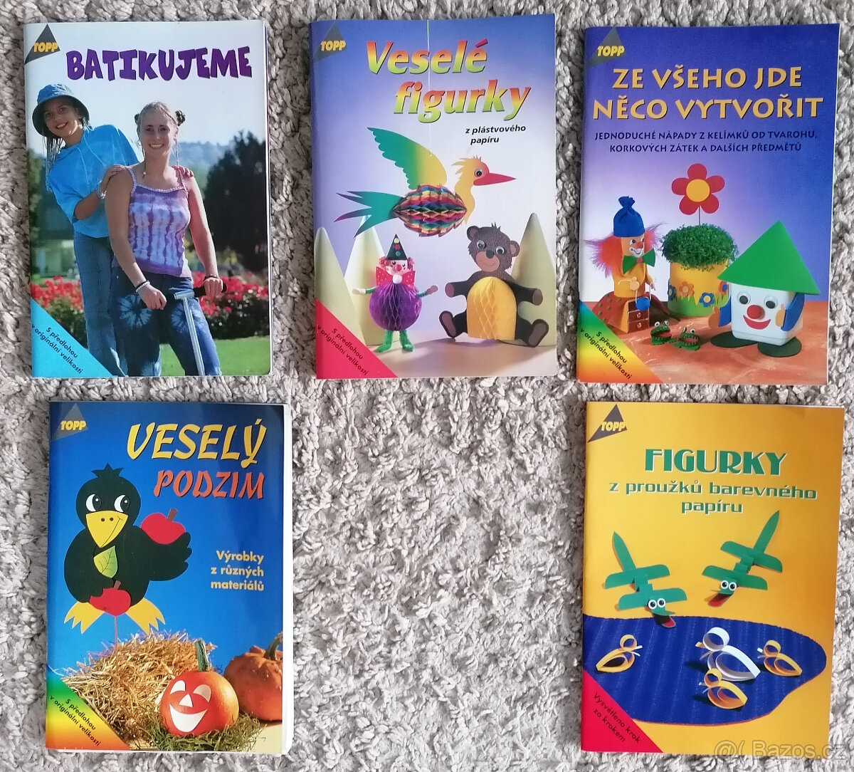 brožury Topp - tvoření s dětmi, 79,-/ks
