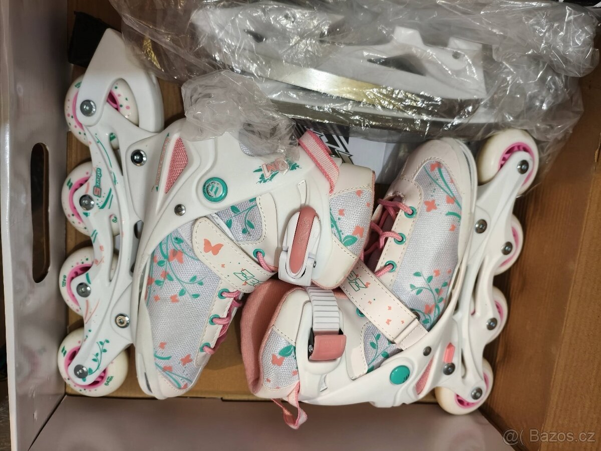 Dětské brusle 2v1, jak nové., vel. 29-32
