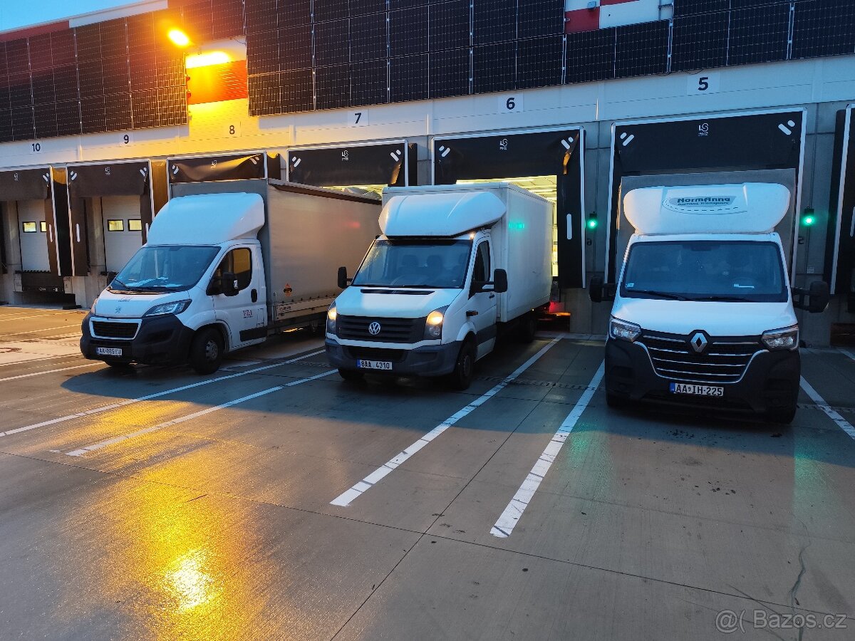 Hledáme řidiče/čky skříň/plachtových dodávek Plzeňsko