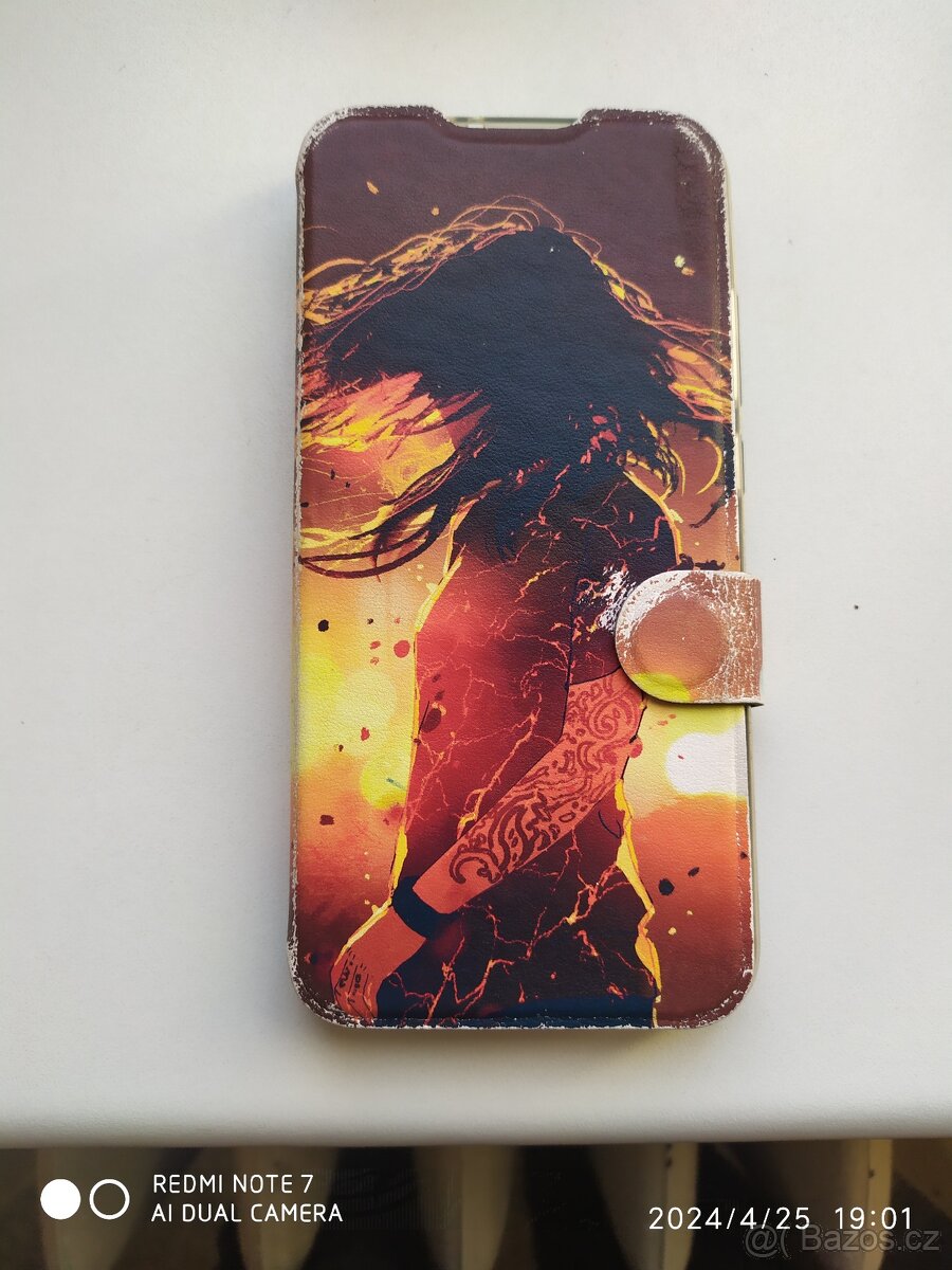 Prodám levně nové, moderní pouzdro "knížka" na Redmi Note