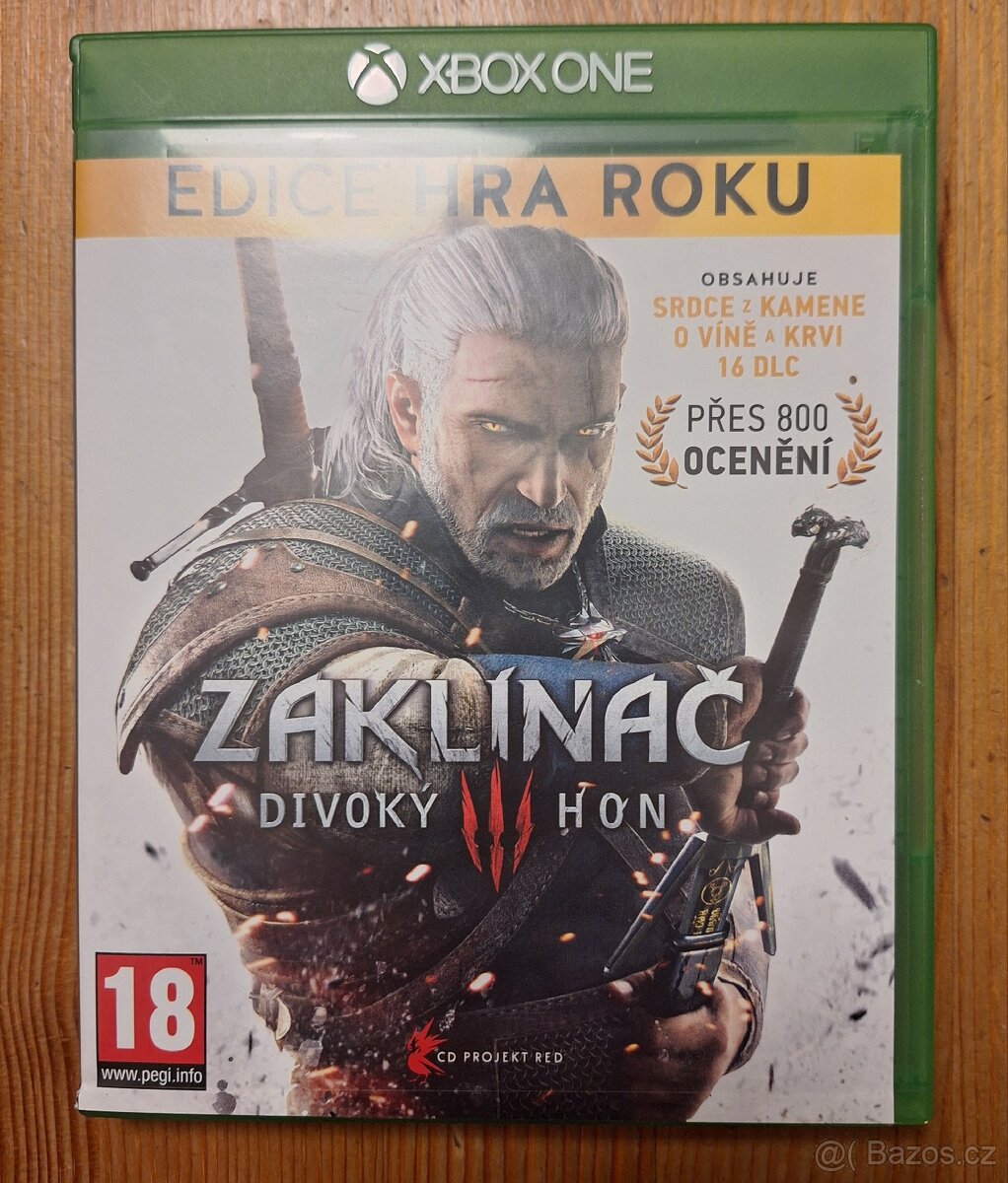 Zaklínač 3 na xbox one series S,X