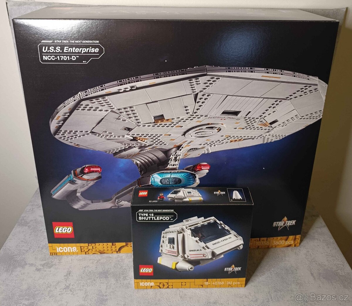 LEGO 10356 Star Trek: Enterprise + Type-15 Shuttlepod 40768