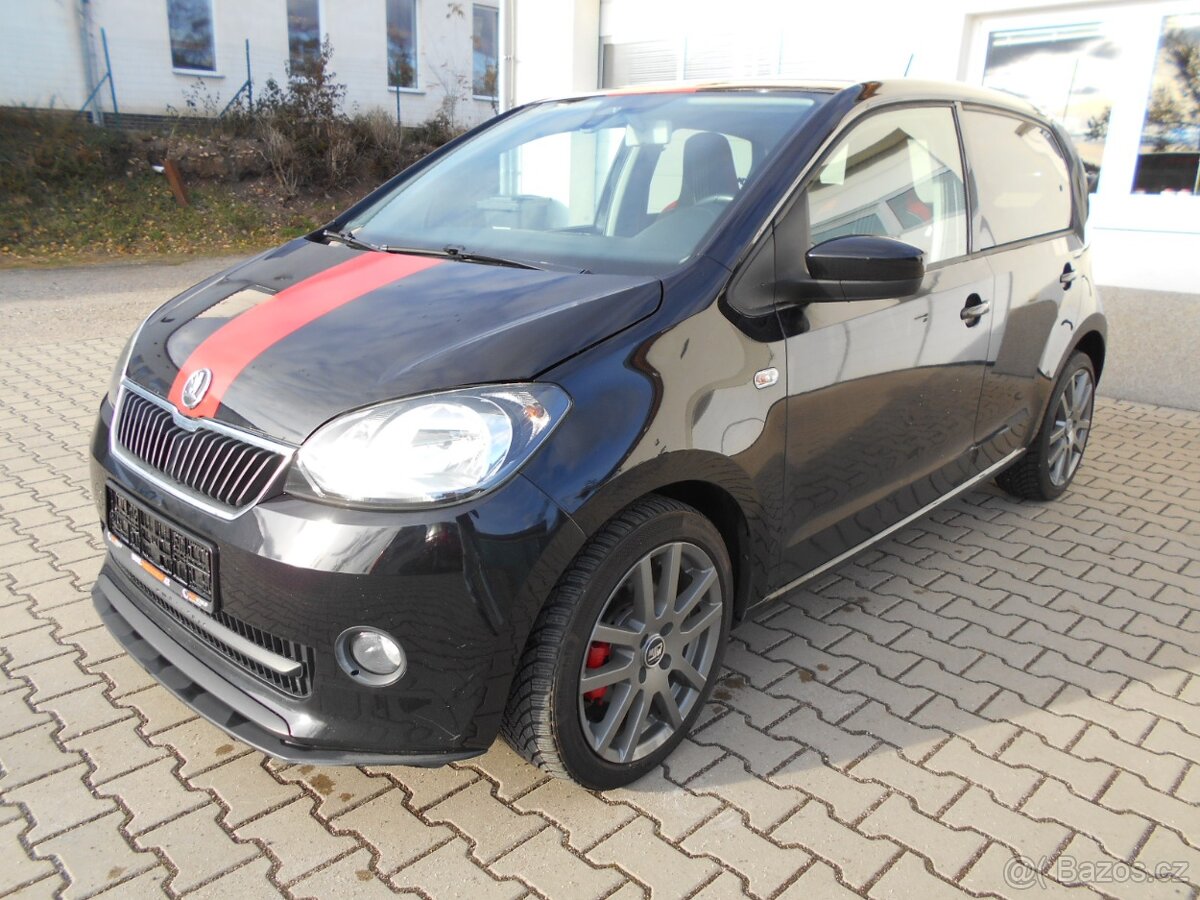 ŠKODA CITIGO MONTE CARLO 1.0i 55 KW R.2013 SERVISNÍ KNÍŽKA
