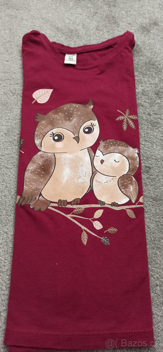 Tričko s dlouhým rukávem vel. 122