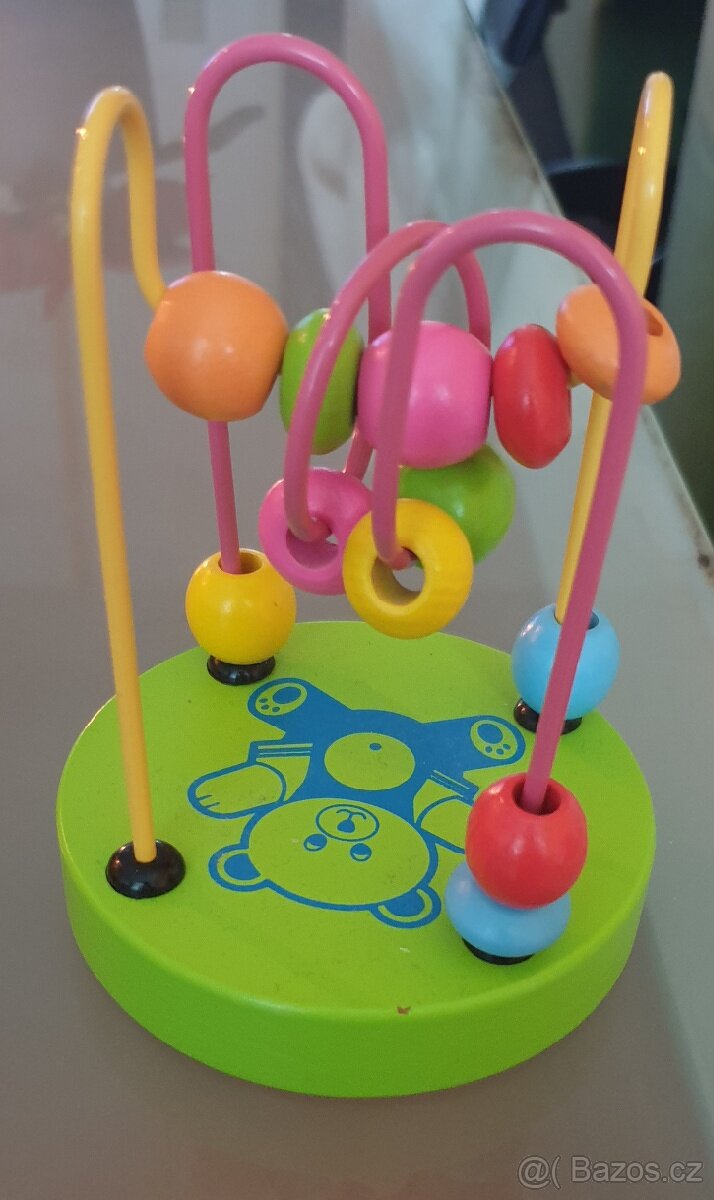 BABU - kuličkový dřevěný labyrint