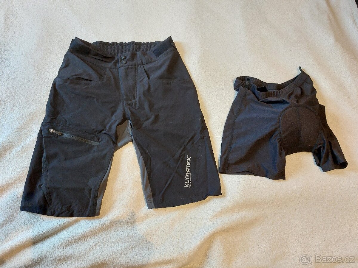 MTB kraťasy s vložkou Klimatex vel. S